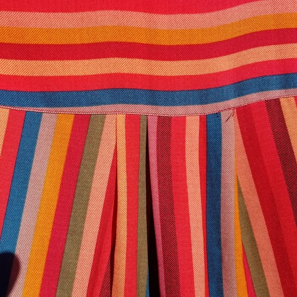 Torrid sleeveless striped blouse Size 0 (12) - Picture 7 of 7